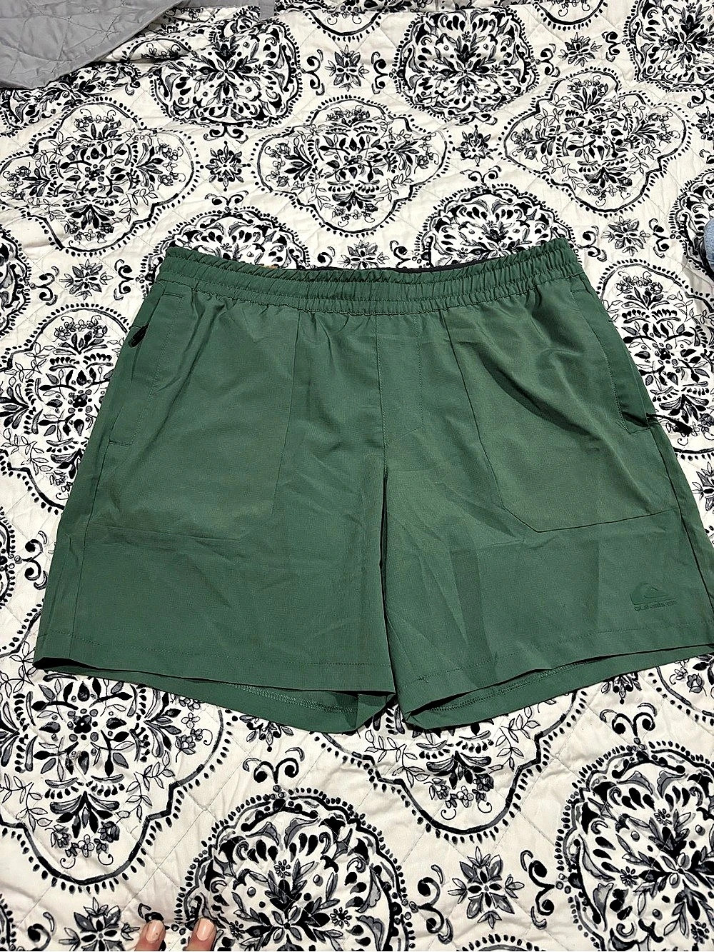Quiksilver Union Amphibian 20" Hybrid Shorts Green Large